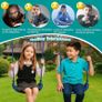 Kids Outdoor Swing Set with 2 Seats & Glider, A-Frame Swingset for Children Ages 3-10, Supports 440lbs - Ideal Playground Sets for Backyards & Gardens | Ideal centerpiece for weekend family gatherings and holiday celebrations in the courtyard Image 4