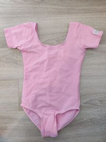 size 1 (6/8 years old) rad exam pink leotard