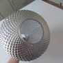 silver glass pendant light Image 3