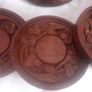 Wooden 8pce Coaster Set. Image 3