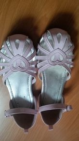 Girls Baby Pink Sandels