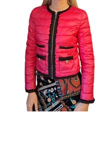 Juicy Couture "Sweet Raspberry" down-filled jacket