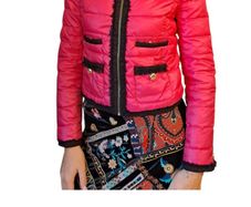 Juicy Couture "Sweet Raspberry" down-filled jacket