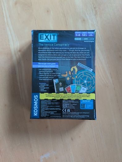 Exit escape room 4 game set