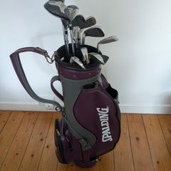 Spalding Golf Clubs & Bag
