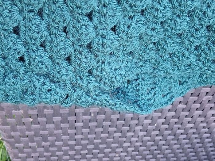 New crocheted Shoulder Shawl