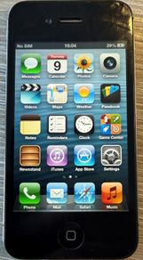 Apple iPhone 4S (16GB, Black).