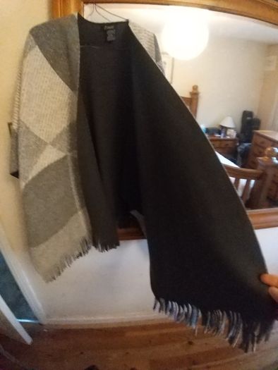 Grey Mix Shawl