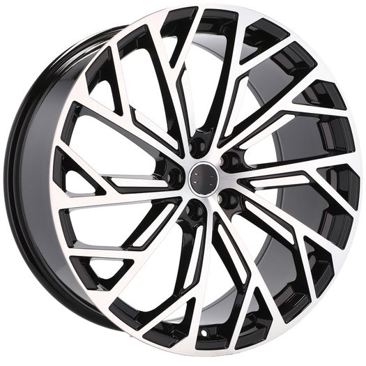 18" S8 Black Alloy Wheels Audi Seat Skoda Vw5x112