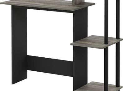 NEW SALE | Home Laptop Notebook Computer Desk, Study Desk, Writing Desk, French Oak/Black