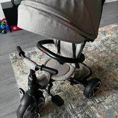Q Play Prime 6-In-1 Trike Grey