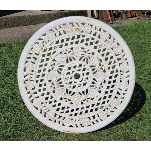 Cast Iron Table Round  Large  Style H H295