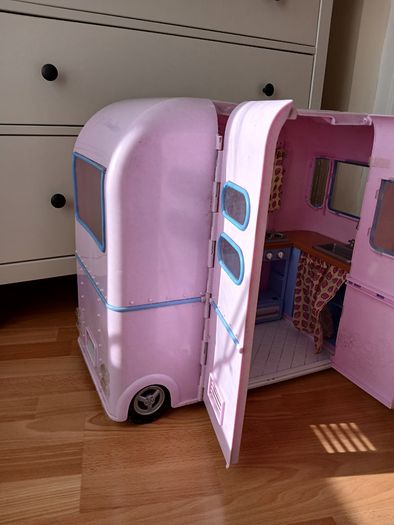 Our Generation dolls Camper Van with foldable sofa bed