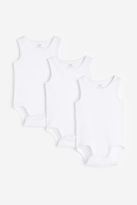 H&M sleeveless vests/bodysuits age 3-4 years