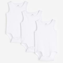 H&M sleeveless vests/bodysuits age 3-4 years