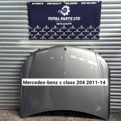 Mercedes-benz c class 204 2011-14 bonnet hood