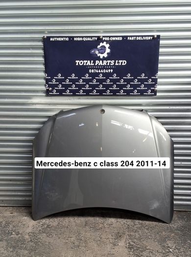 Mercedes-benz c class 204 2011-14 bonnet hood