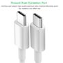 4765 2m White USB Type C to USB Type C Fast Charging Dual Type C Cable Image 4