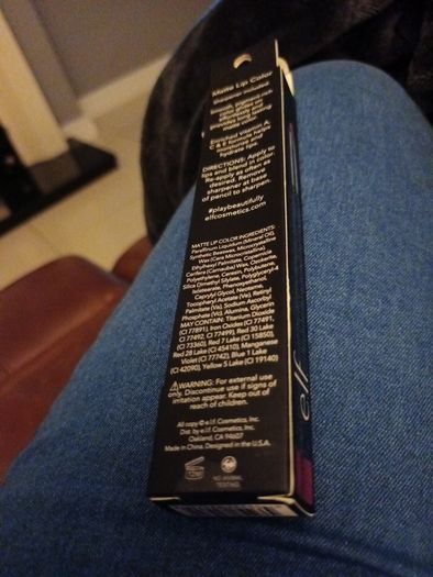 Elf Matte Lip Colour. (Mulberry  Maven). In Original  Box.