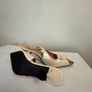 New Elegant Slingback Heels Size 43 Image 4