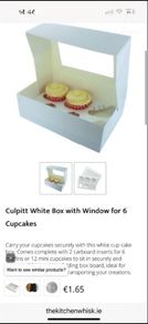 cupcake boxes