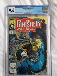 Punisher War Journal Issue 3 CGC 9.6 Certified Graded Comic 1989