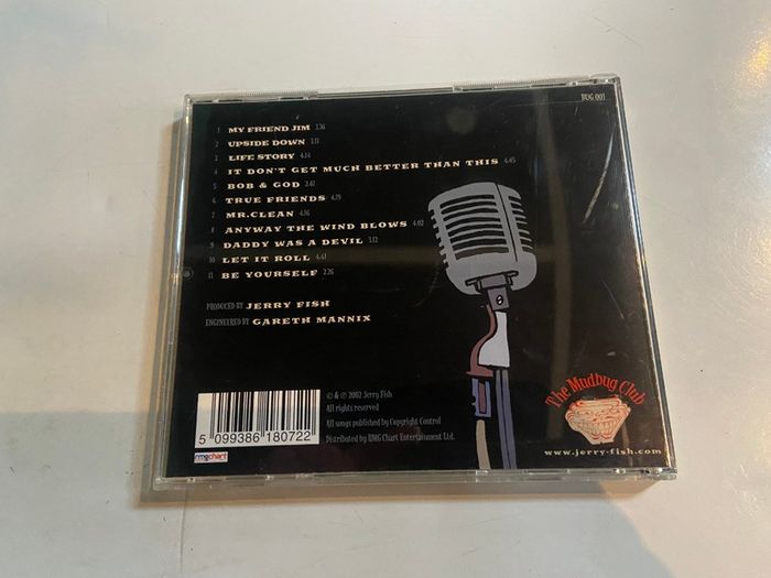 Jerry Fish & The Mudbug Club CD Be Yourself