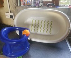 Baby bath and Bath seat