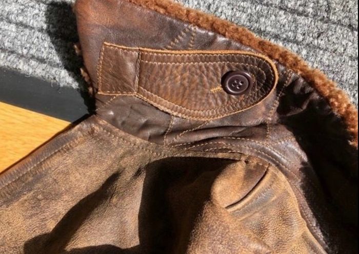 Ralph Lauren Iconic G-1 Bomb Leather Jacket