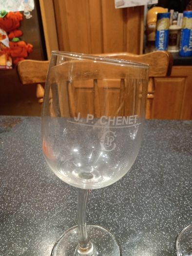 J P Chenet Wonky Wine Glasses