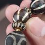 Antique Burmese Pumtek Pyu & Dzi Agate Beads Bracelet Image 8