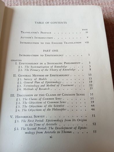 1949 Epistemology