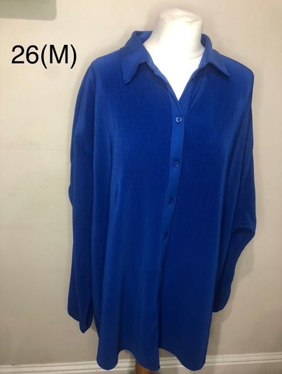 JD Williams blue blouse (size 26)