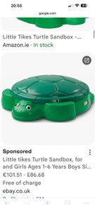 turtle sandpit