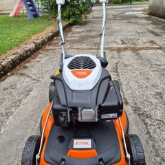 New STIHL RM 4 RV petrol mulching lawnmower