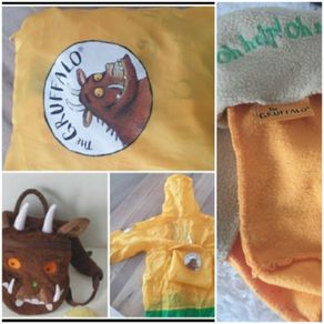 Gruffalo bundle: backpack, raincoat and welly liners