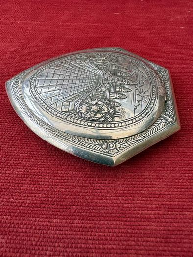 Vintage Silver Powder Compact