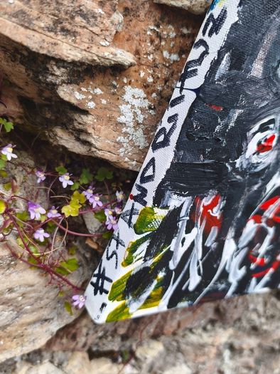 CONTROLLED FOLLY  Original Acrylic Painting | They Fight for the Future #57
