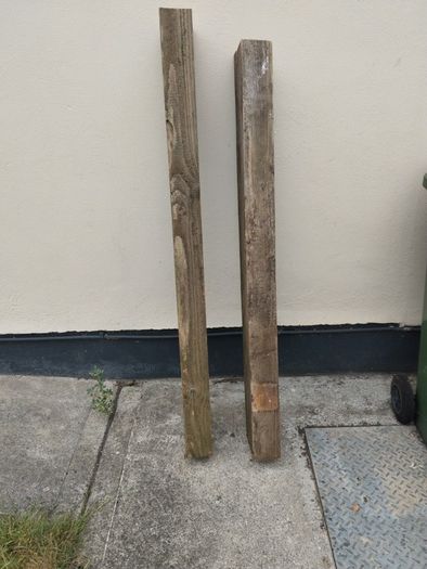 wooden beams