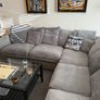 Grey Sectional Couch Image 3