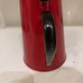 Vintage - Mid Century Red Enamel Coffee Pot with attached lid - 17 cm to lid level Image 6