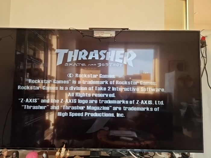 Thrasher Skate and destroy PlayStation1 Ps1 PlayStation 2 ps2 games Original