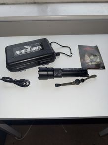 Brand New Shadowhawk Rechargeable Tactical LED Flashlight Set