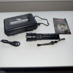 Brand New Shadowhawk Rechargeable Tactical LED Flashlight Set