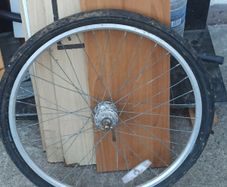 26'' front bike wheel