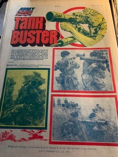 Warlord Comics 69, 71, 74 and 76 DC Thomson