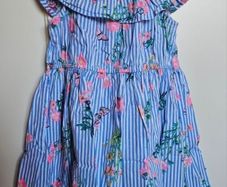Girls Floral Summer Dress 3-4 Years