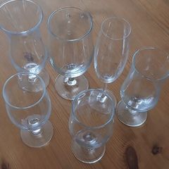 6 Cocktail glasses  for summer entertaining, barbecue or celebration. Mancave or Sheshed.