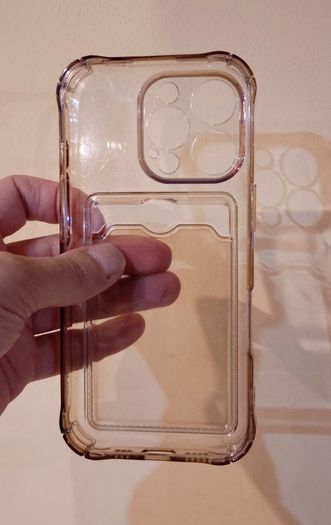 Two Transparent Phone Covers (new & Used).