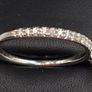 18 ct Diamond ring size Q Image 9